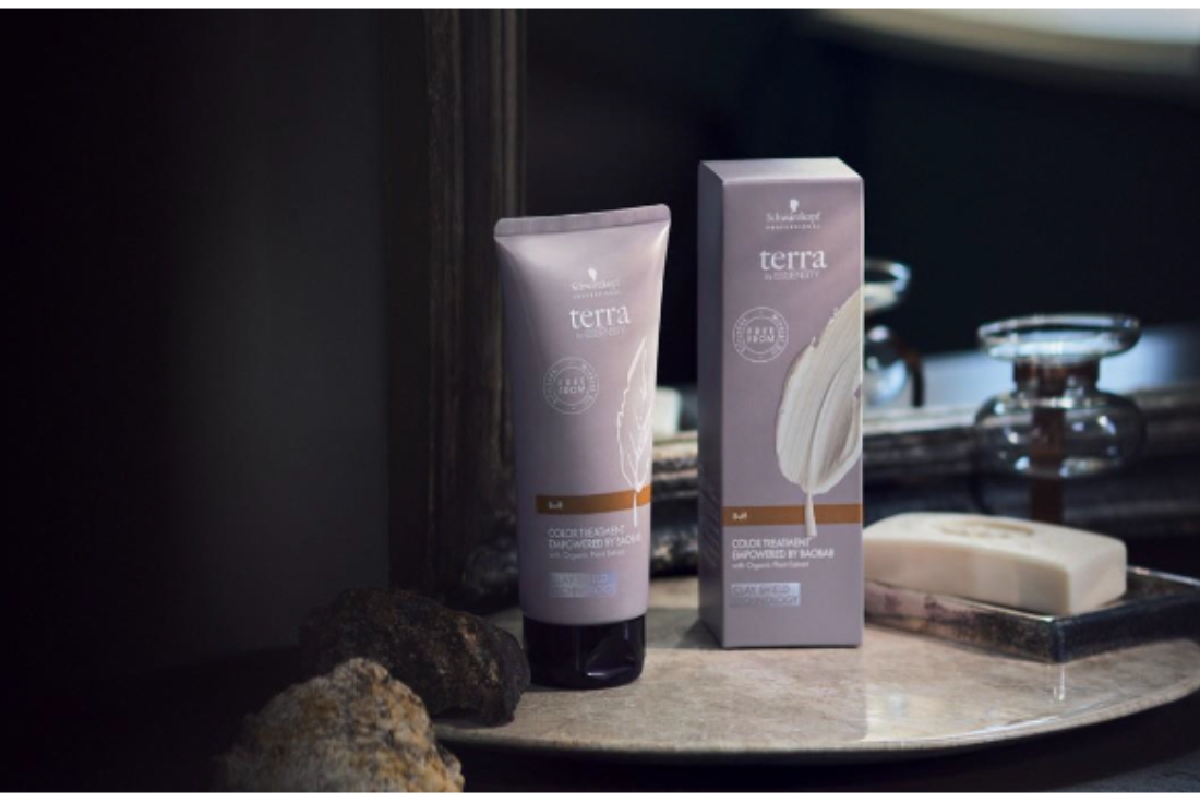 クレイ配合「テラ」にカラートリートメントが登場 髪に密着し保湿成分