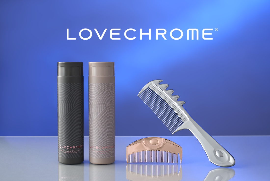 ラブクロム」シリーズからコームと相性抜群のシャンプー